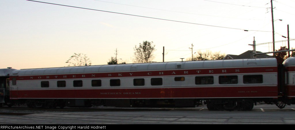 Private passenger car on AAPRCO special train 956